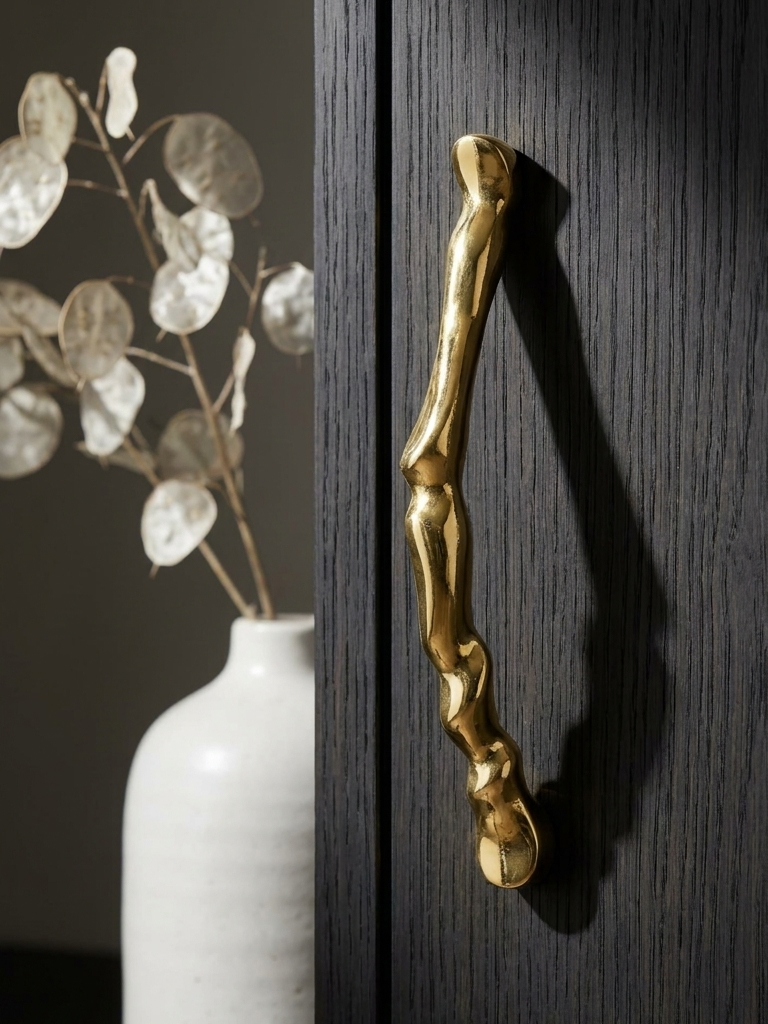 Luxury Solid Brass Drawer & Cabinet Pull F132