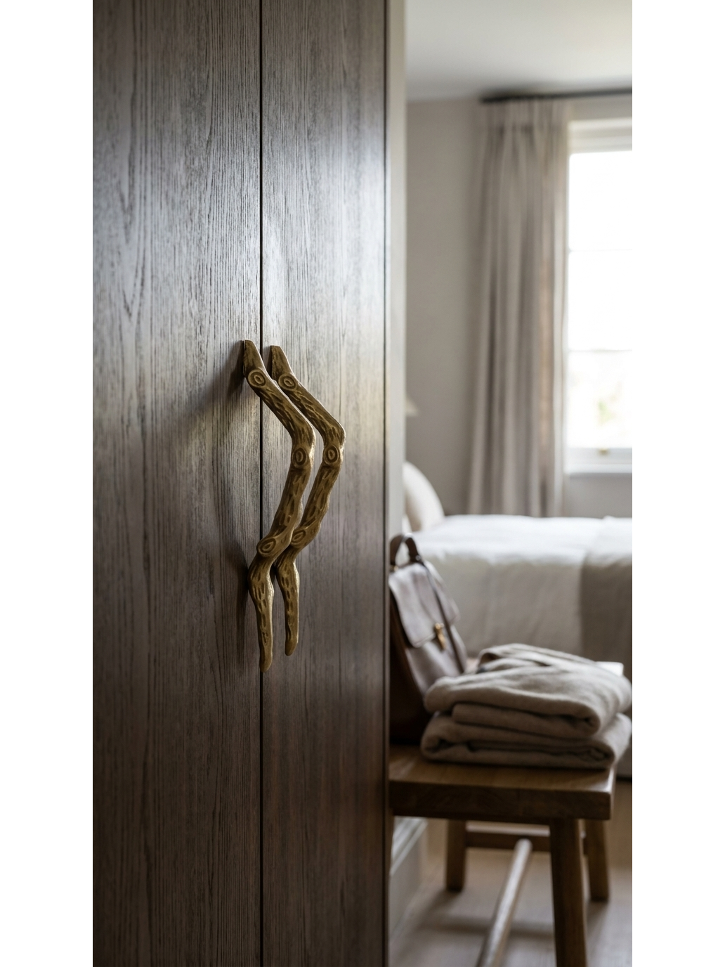 LUXURY SOLID BRASS DRAWER & CABINET PULL F131