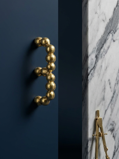 Pebble Luxury Solid Brass Cabinet Pull