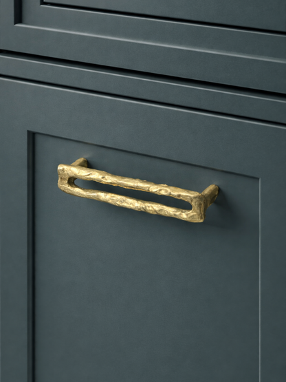 LUXURY SOLID BRASS TERATONE DRAWER & CABINET PULL F112-F117